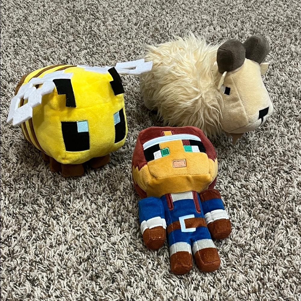 MINECRAFT Plush Bundle